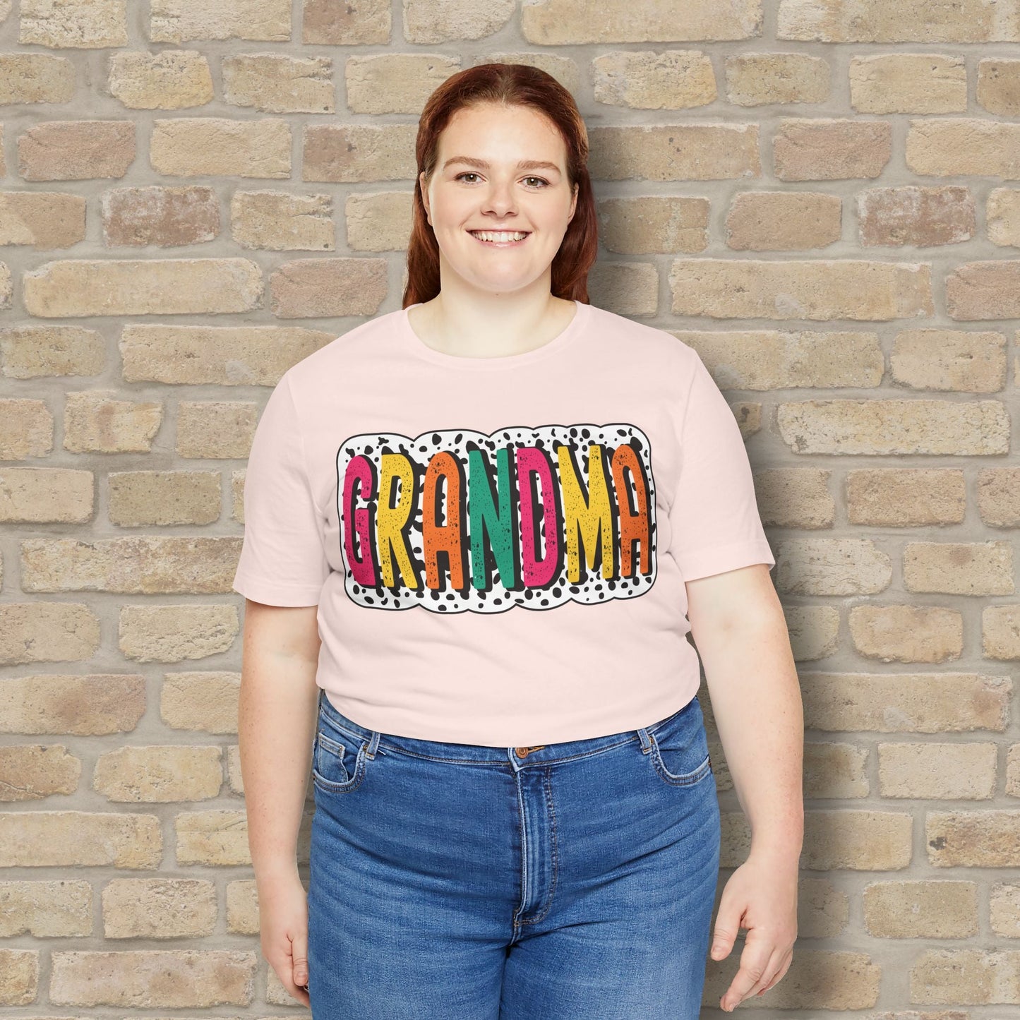 T-Shirt Grandma Color Pop Tee - Vibrant Styles