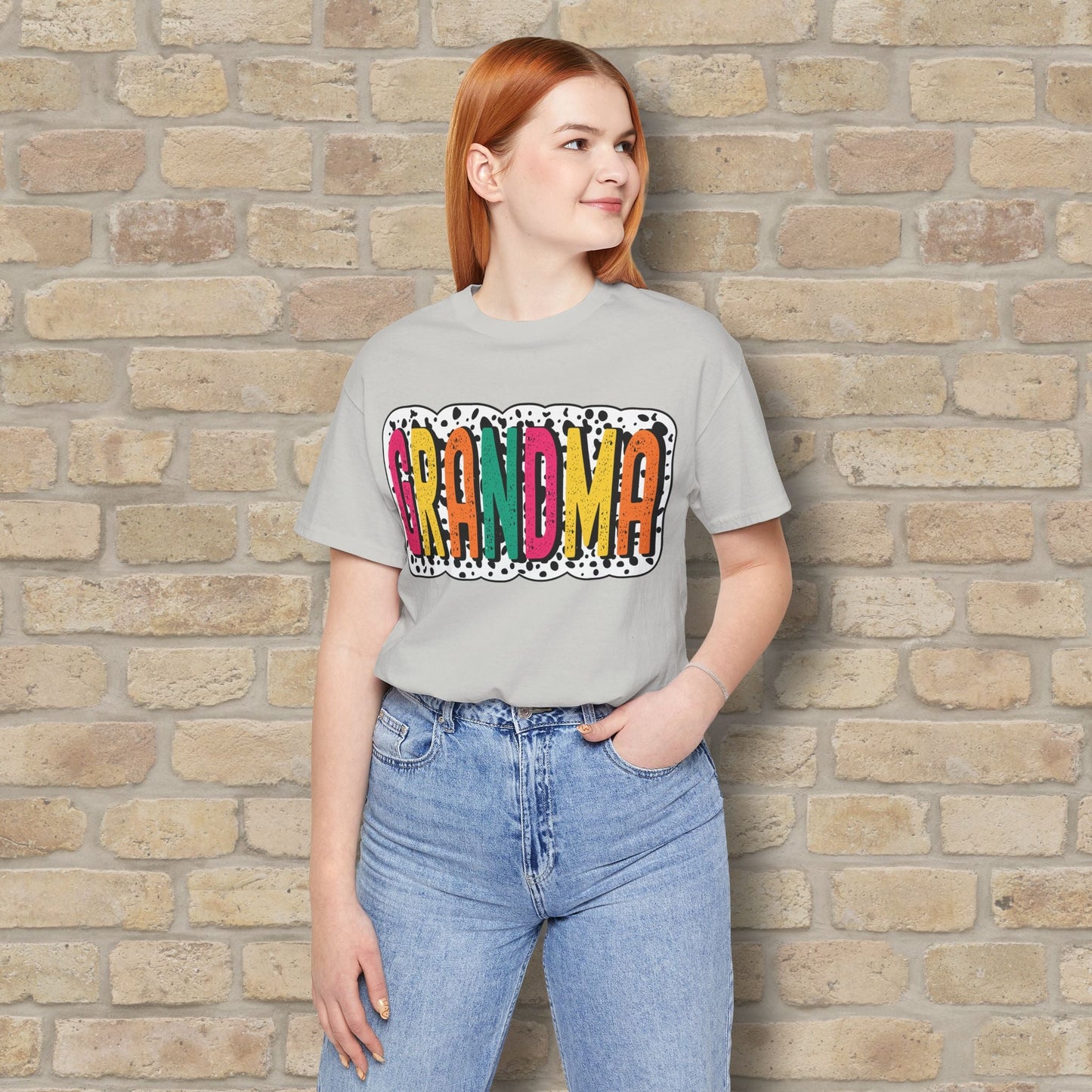 T-Shirt Grandma Color Pop Tee - Vibrant Styles