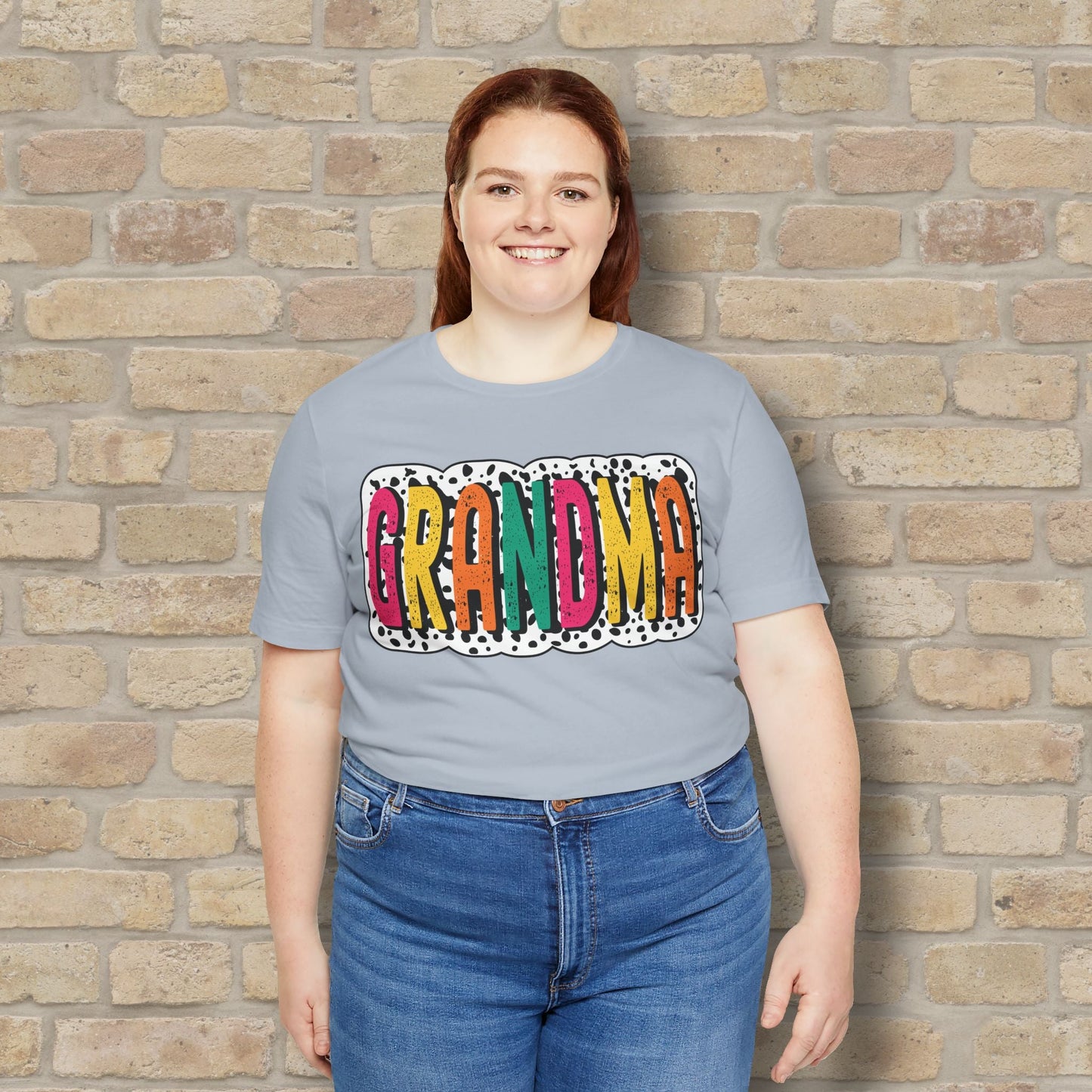 T-Shirt Grandma Color Pop Tee - Vibrant Styles