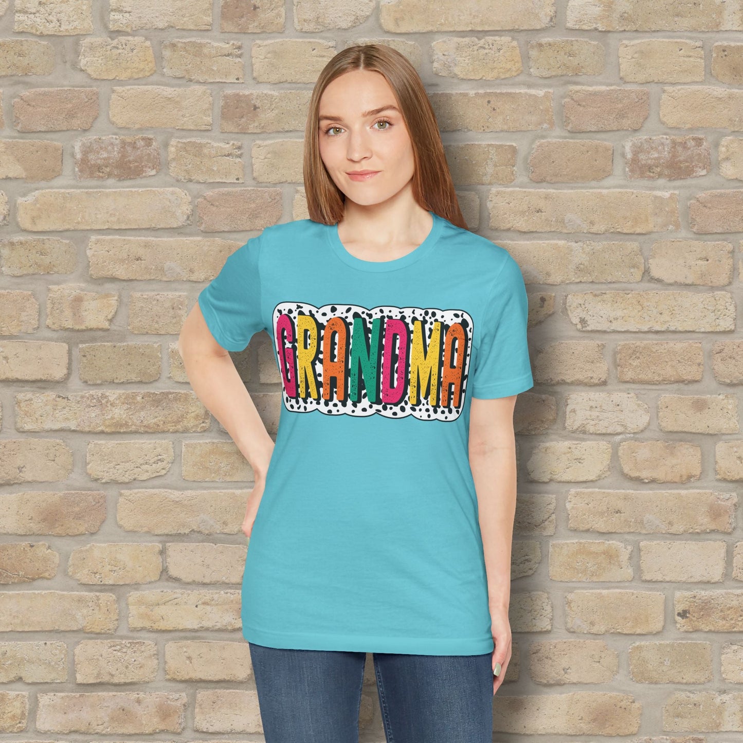 T-Shirt Grandma Color Pop Tee - Vibrant Styles