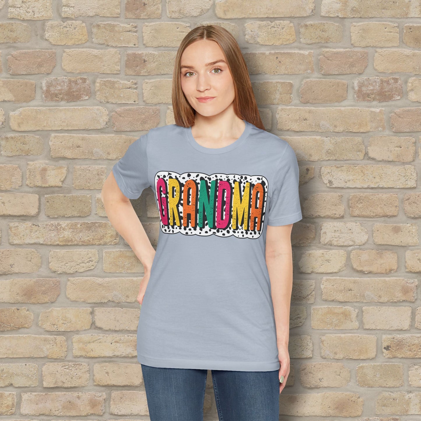 T-Shirt Grandma Color Pop Tee - Vibrant Styles