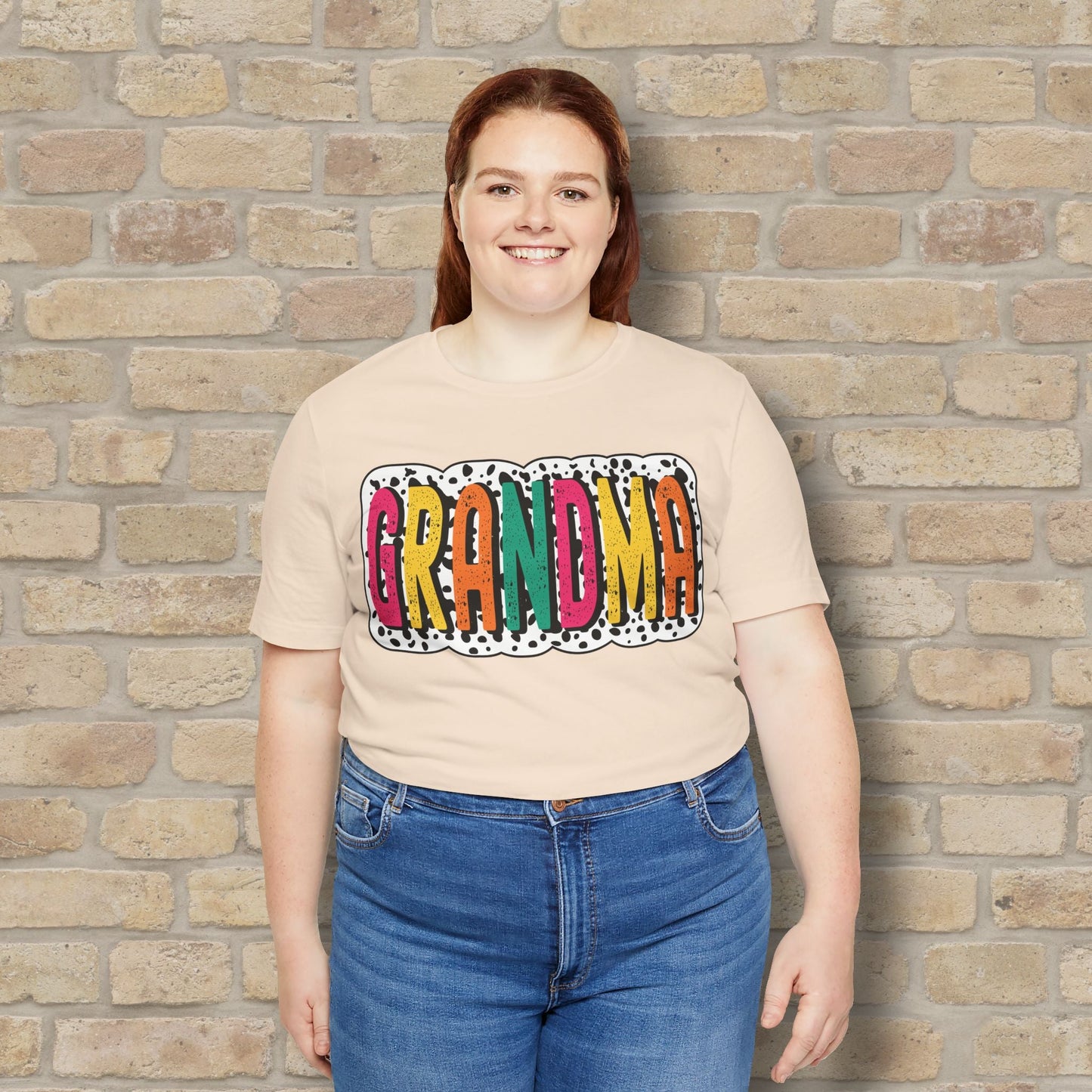T-Shirt Grandma Color Pop Tee - Vibrant Styles