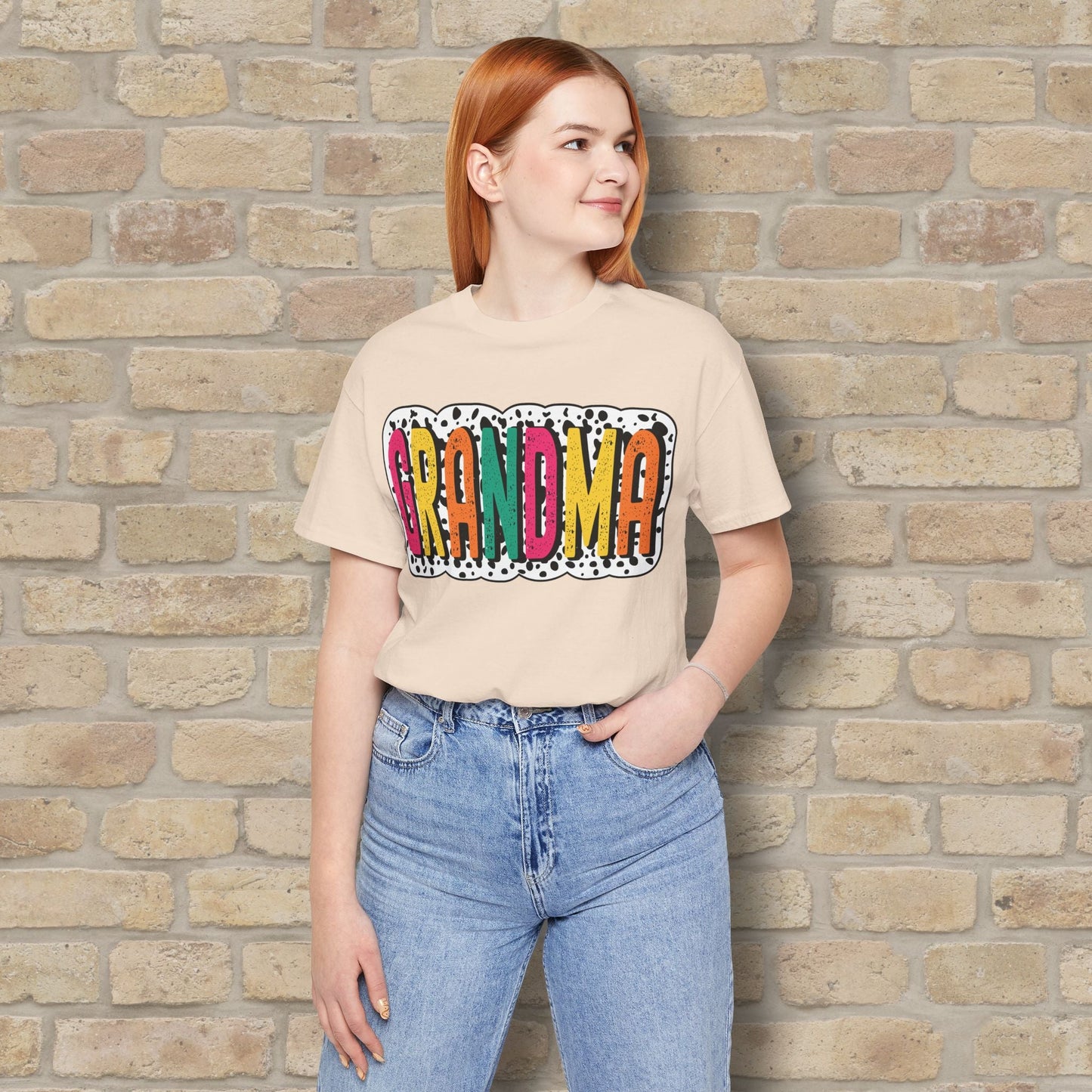 T-Shirt Grandma Color Pop Tee - Vibrant Styles