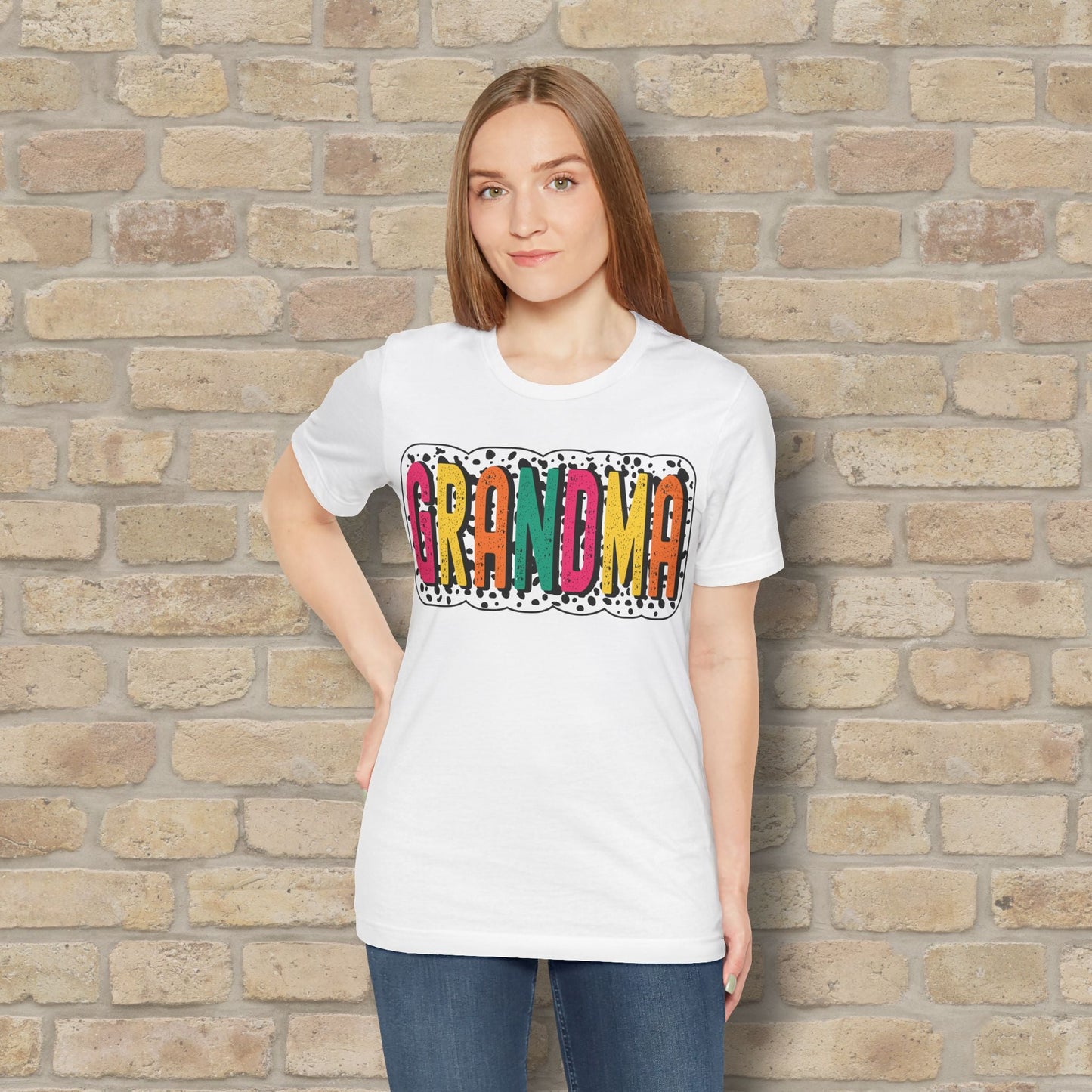 T-Shirt Grandma Color Pop Tee - Vibrant Styles