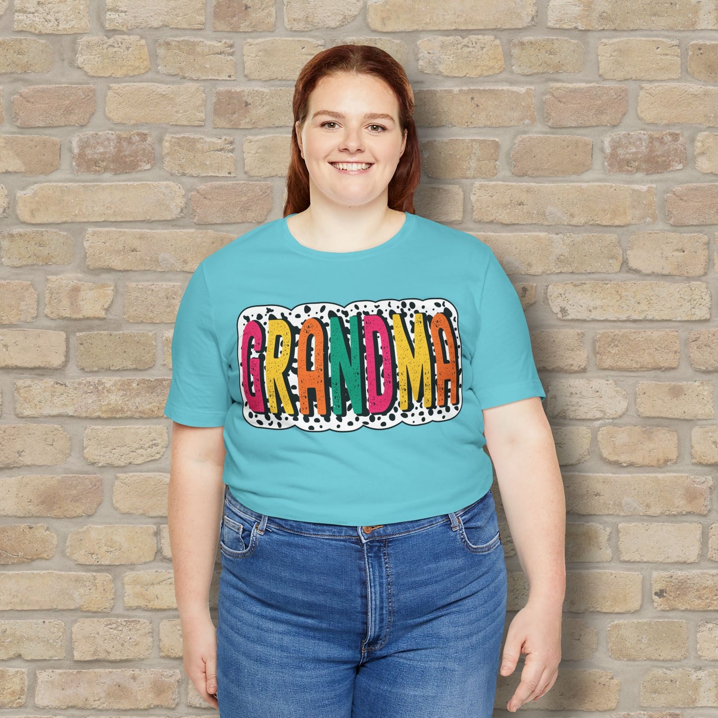 T-Shirt Grandma Color Pop Tee - Vibrant Styles