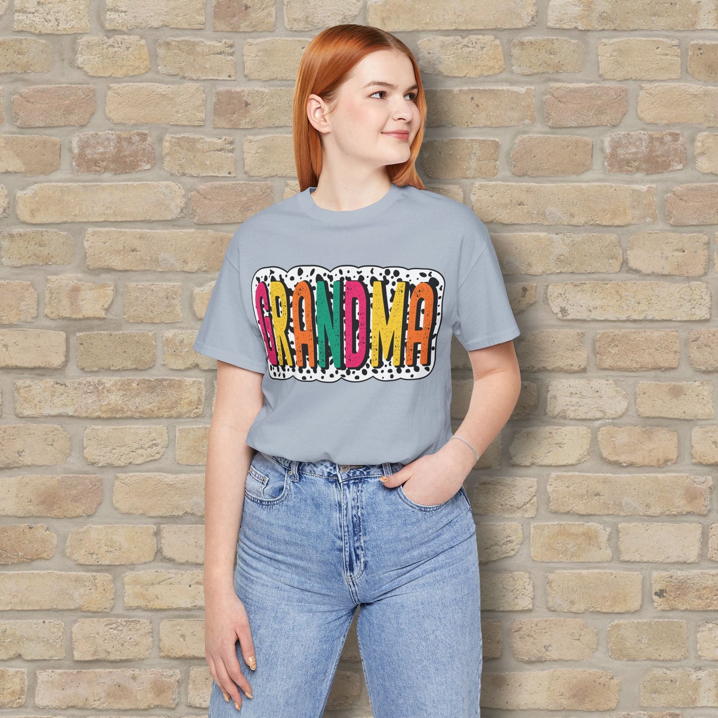 T-Shirt Grandma Color Pop Tee - Vibrant Styles