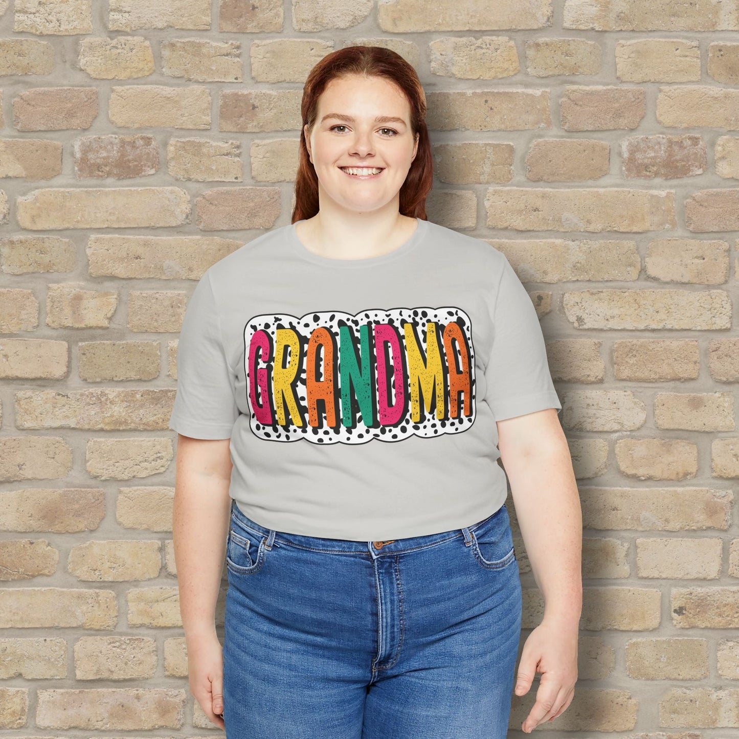 T-Shirt Grandma Color Pop Tee - Vibrant Styles