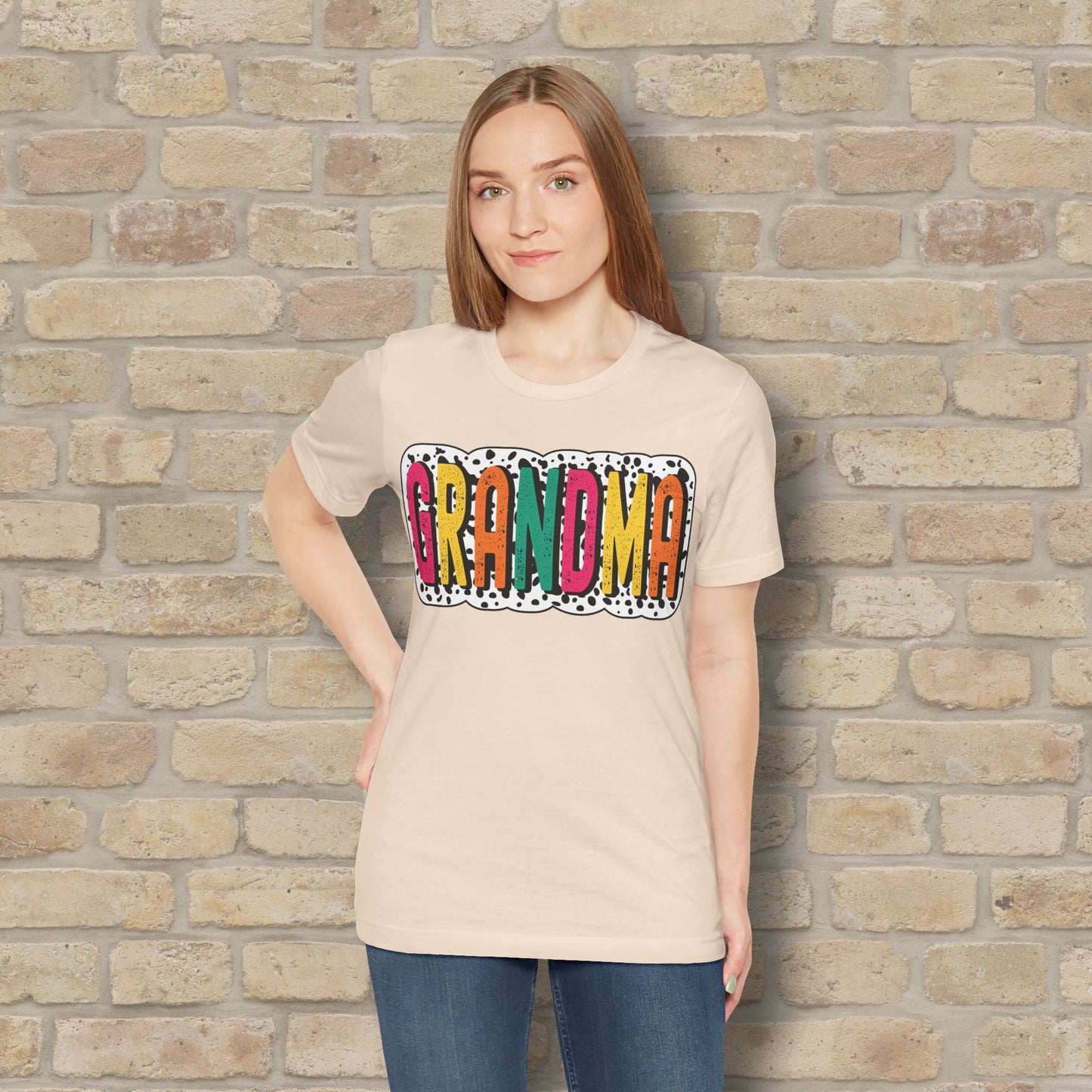 T-Shirt Grandma Color Pop Tee - Vibrant Styles