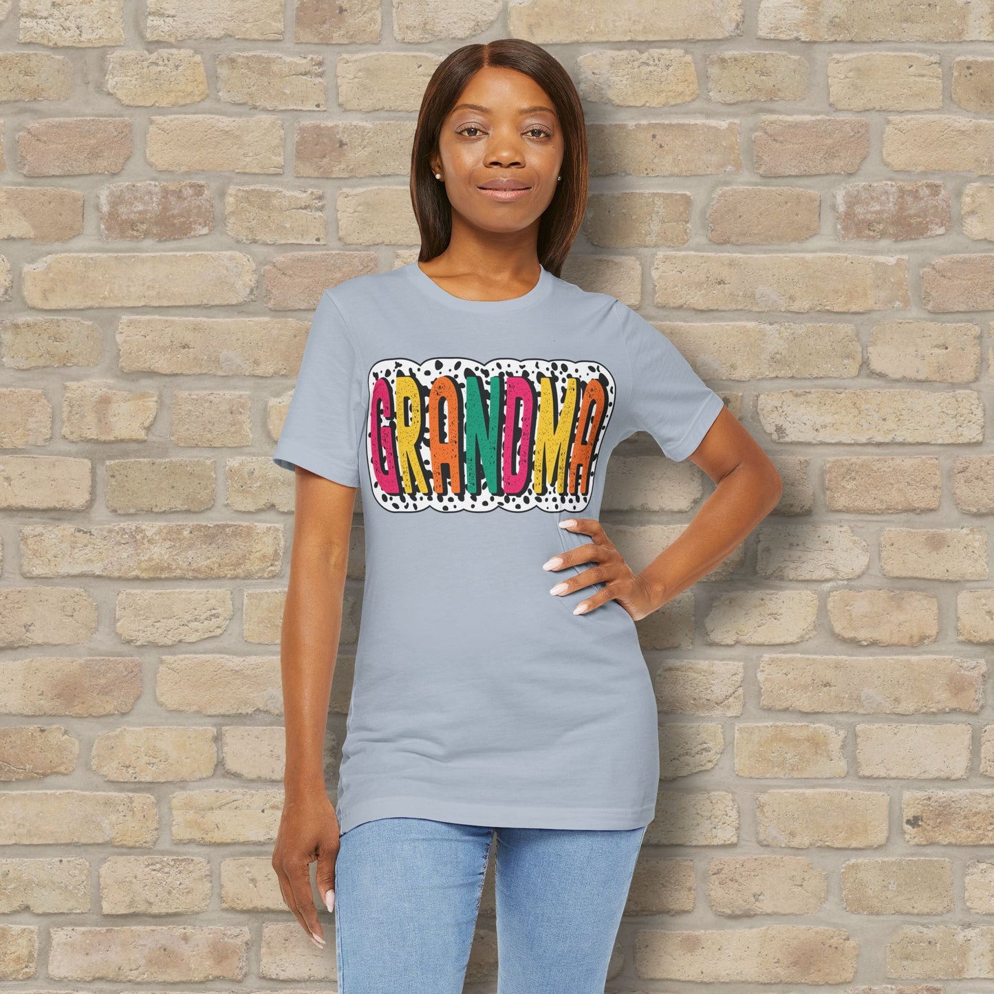 T-Shirt Grandma Color Pop Tee - Vibrant Styles