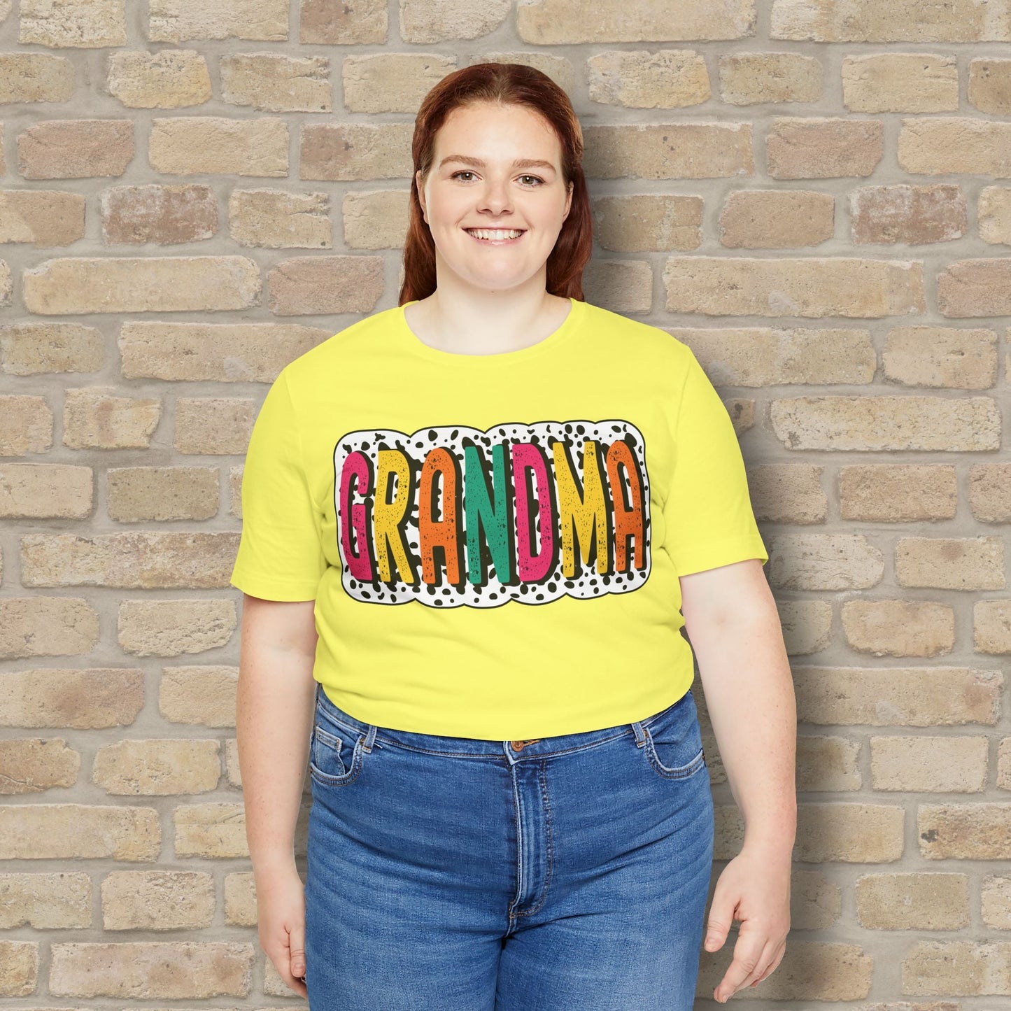 T-Shirt Grandma Color Pop Tee - Vibrant Styles