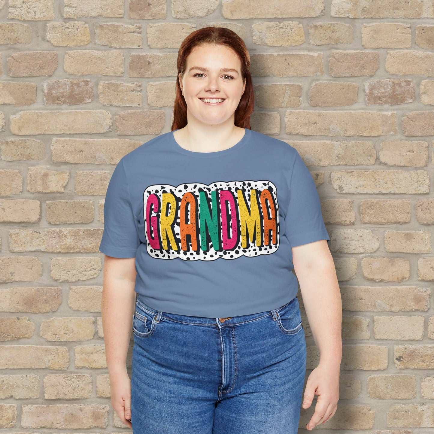 T-Shirt Grandma Color Pop Tee - Vibrant Styles