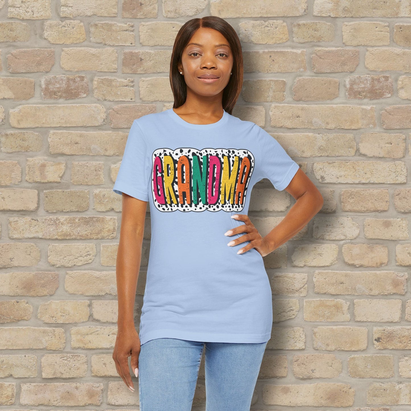 T-Shirt Grandma Color Pop Tee - Vibrant Styles