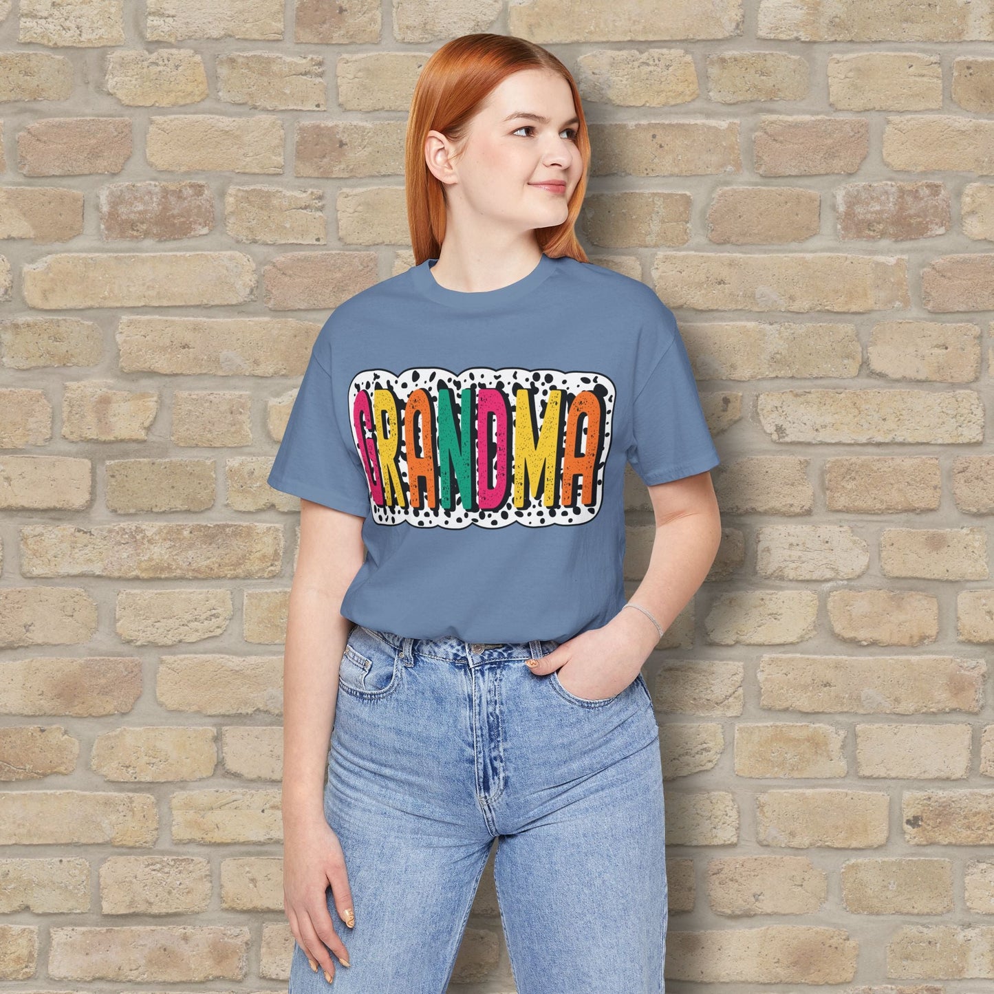 T-Shirt Grandma Color Pop Tee - Vibrant Styles