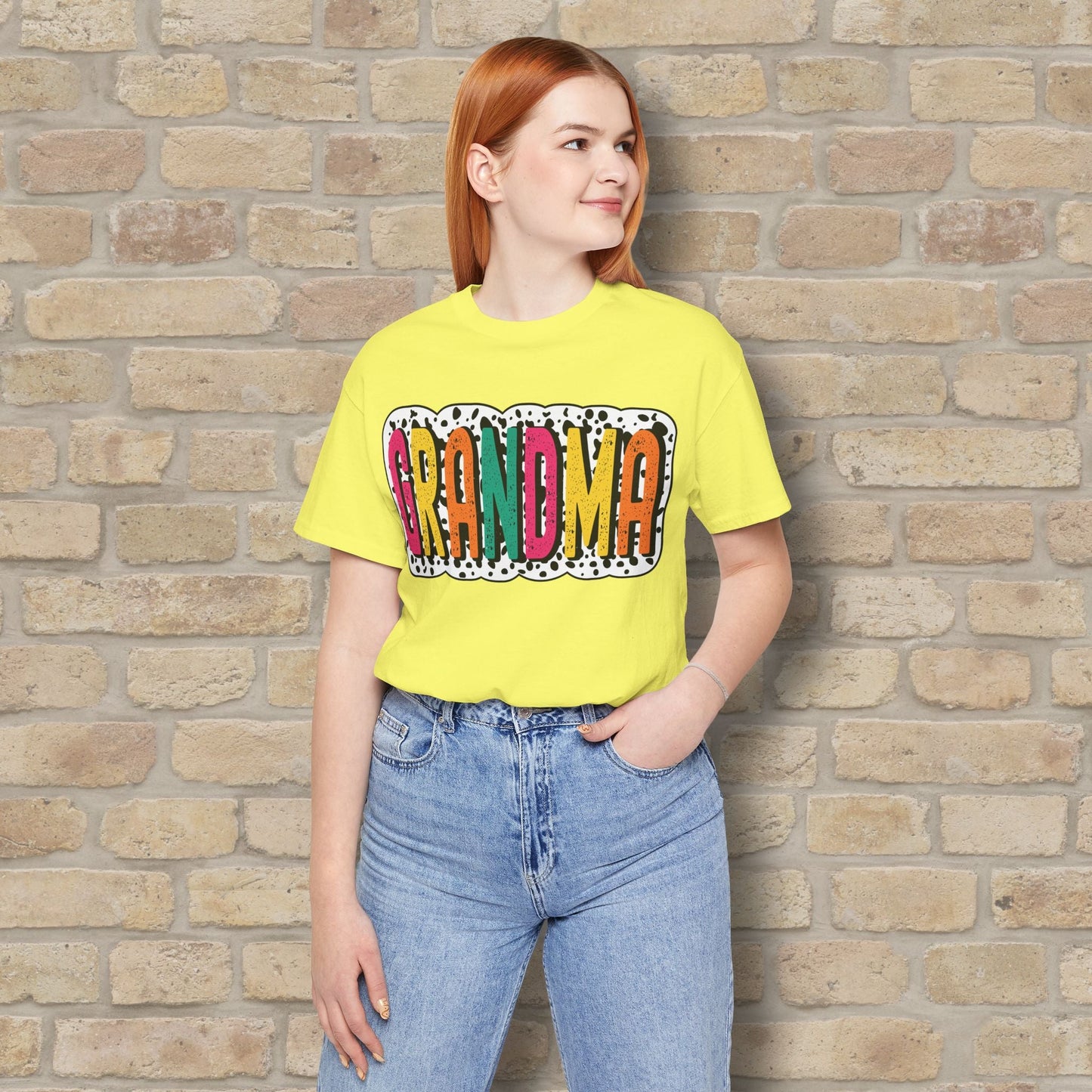 T-Shirt Grandma Color Pop Tee - Vibrant Styles