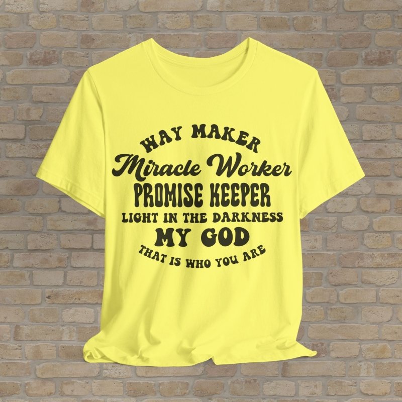 Mostly Text T-Shirts His Identity Tee - Vibrant Styles