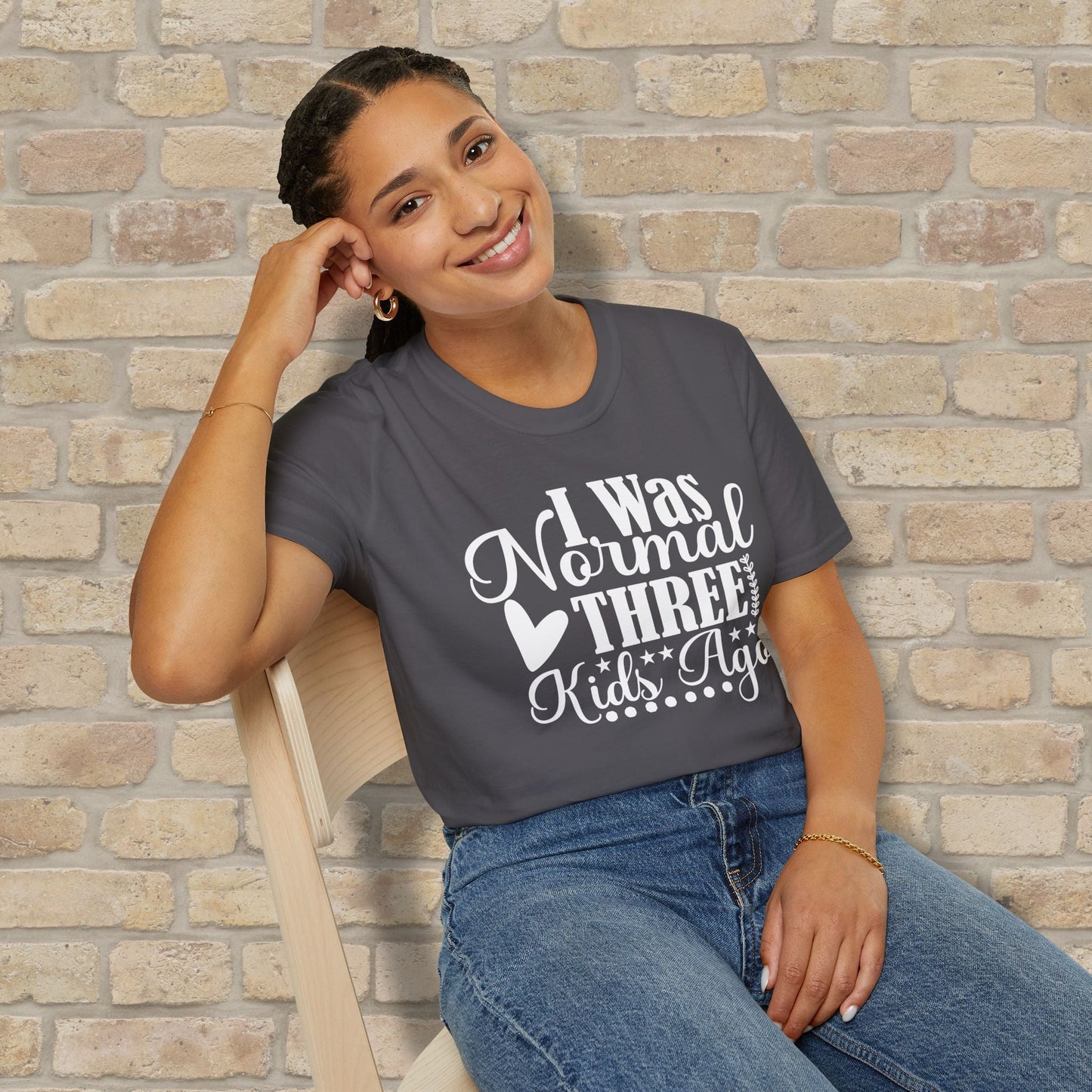 T-Shirt I Was Normal Three Kids Ago Tee - Vibrant Styles