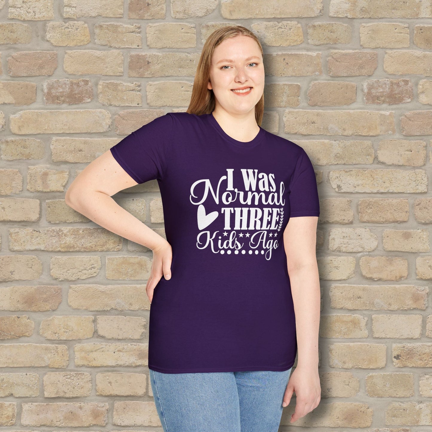 T-Shirt I Was Normal Three Kids Ago Tee - Vibrant Styles