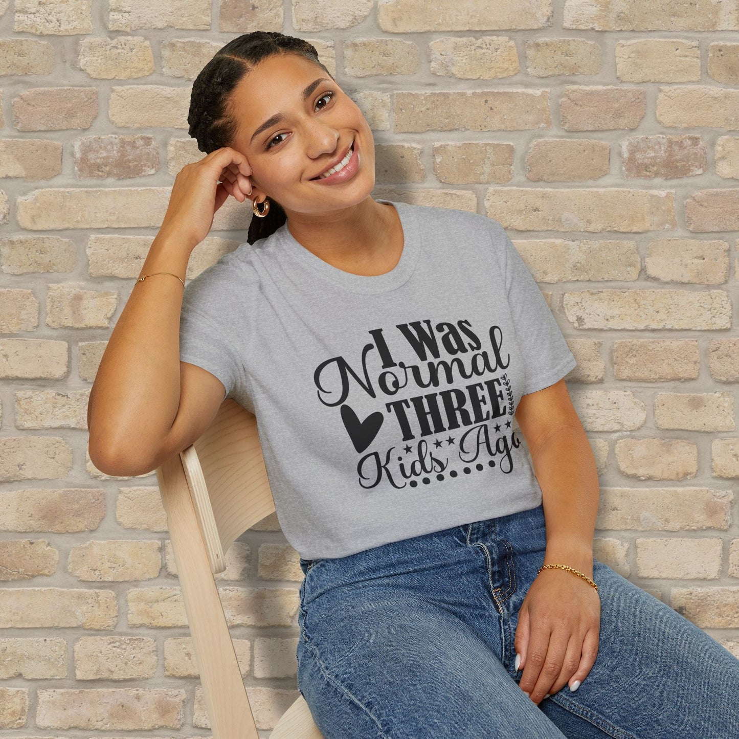 T-Shirt I Was Normal Three Kids Ago Tee - Vibrant Styles