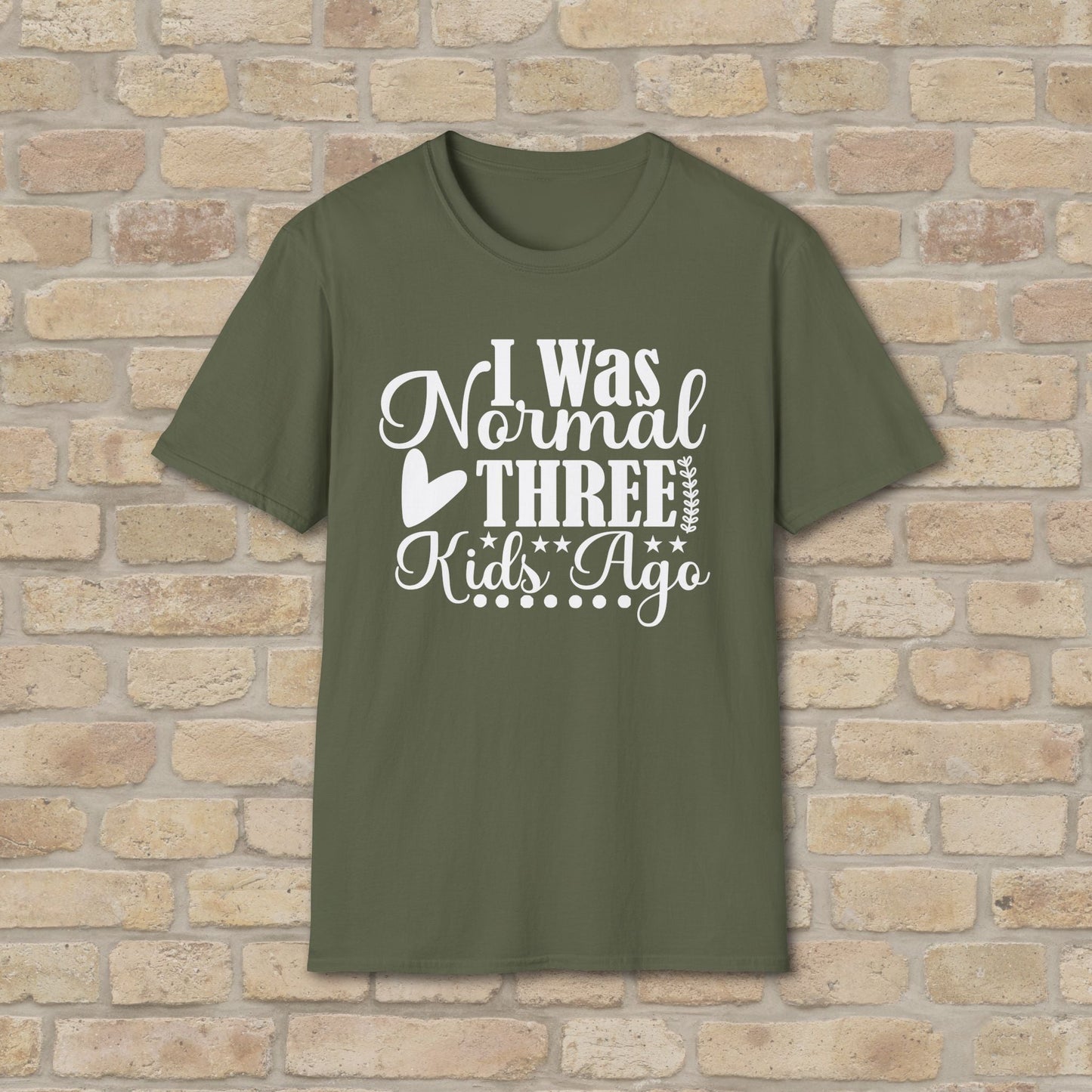 T-Shirt I Was Normal Three Kids Ago Tee - Vibrant Styles