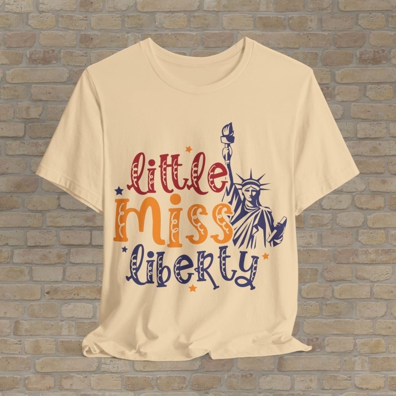 Graphic & Text T-Shirts Little Lady Liberty Tee - Vibrant Styles