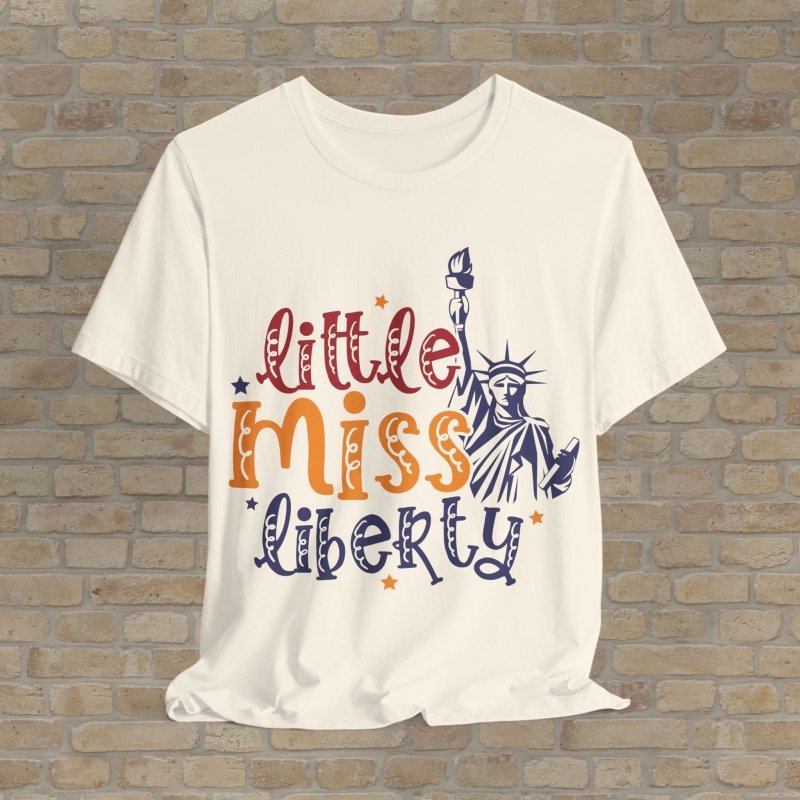 Graphic & Text T-Shirts Little Lady Liberty Tee - Vibrant Styles