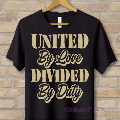 Text Only T-Shirts Love & Duty Tee - Vibrant Styles