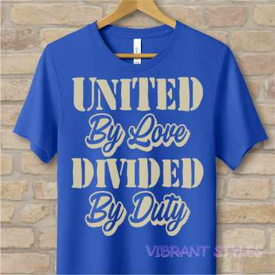 Text Only T-Shirts Love & Duty Tee - Vibrant Styles