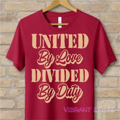 Text Only T-Shirts Love & Duty Tee - Vibrant Styles
