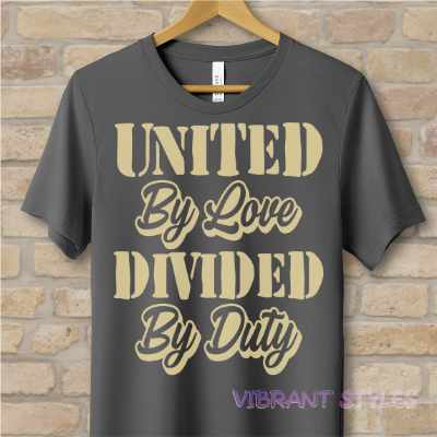 Text Only T-Shirts Love & Duty Tee - Vibrant Styles