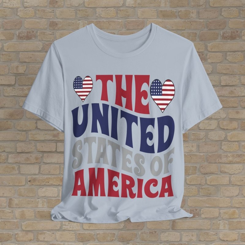 T-Shirt Love The USA Tee - Vibrant Styles