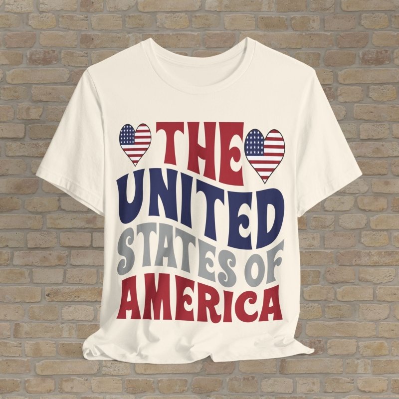T-Shirt Love The USA Tee - Vibrant Styles