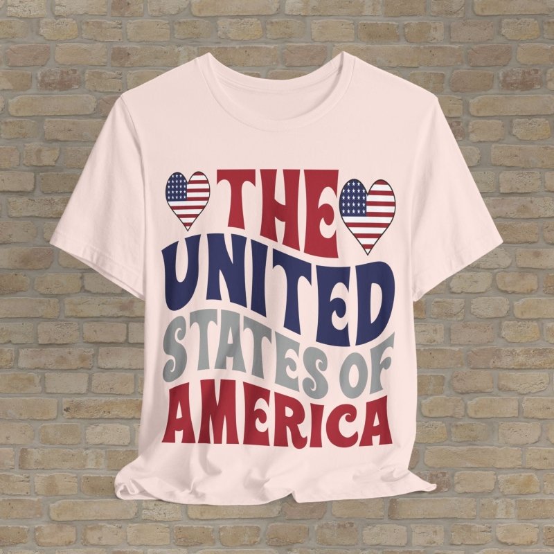 T-Shirt Love The USA Tee - Vibrant Styles