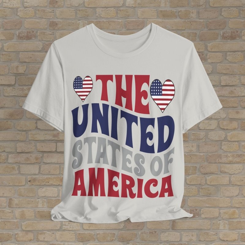 T-Shirt Love The USA Tee - Vibrant Styles
