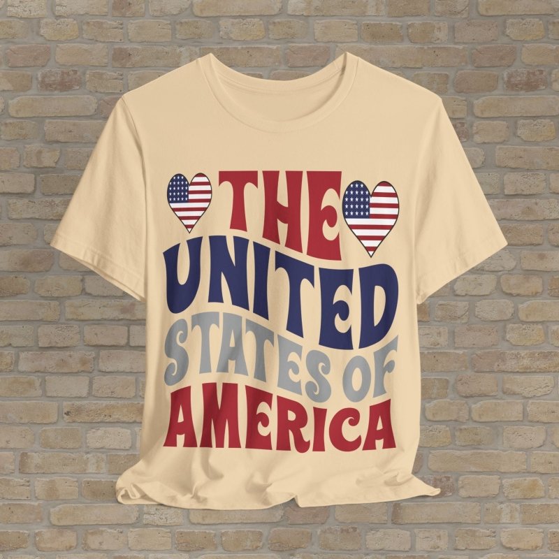T-Shirt Love The USA Tee - Vibrant Styles