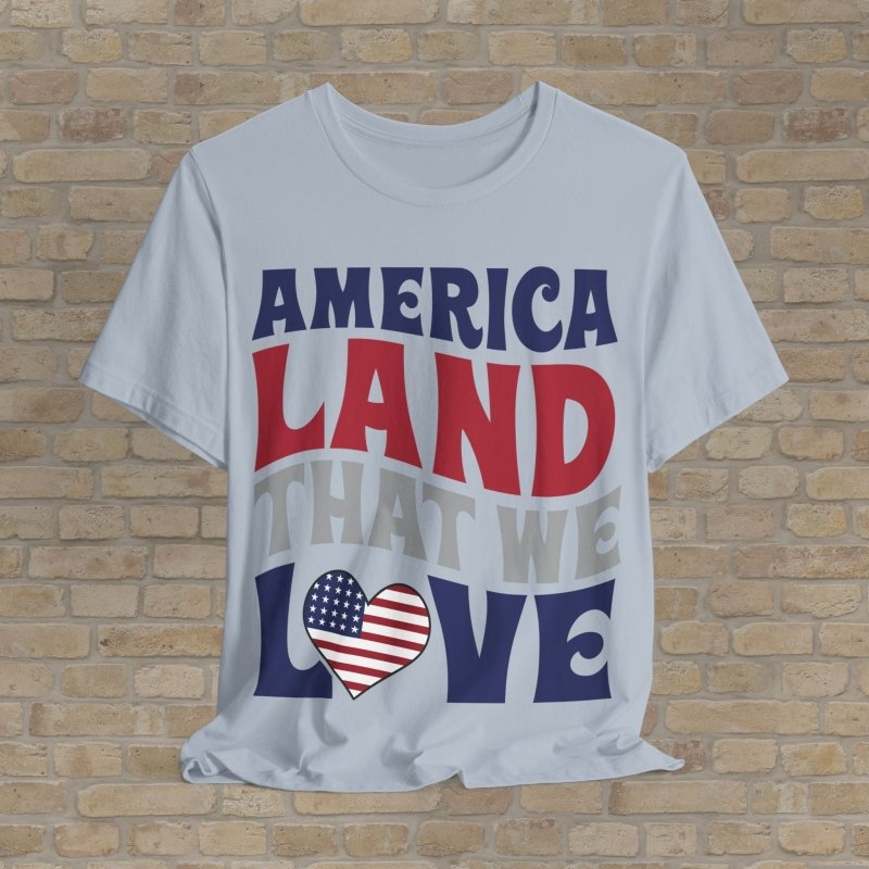 Mostly Text T-Shirts Love This Land Tee - Vibrant Styles