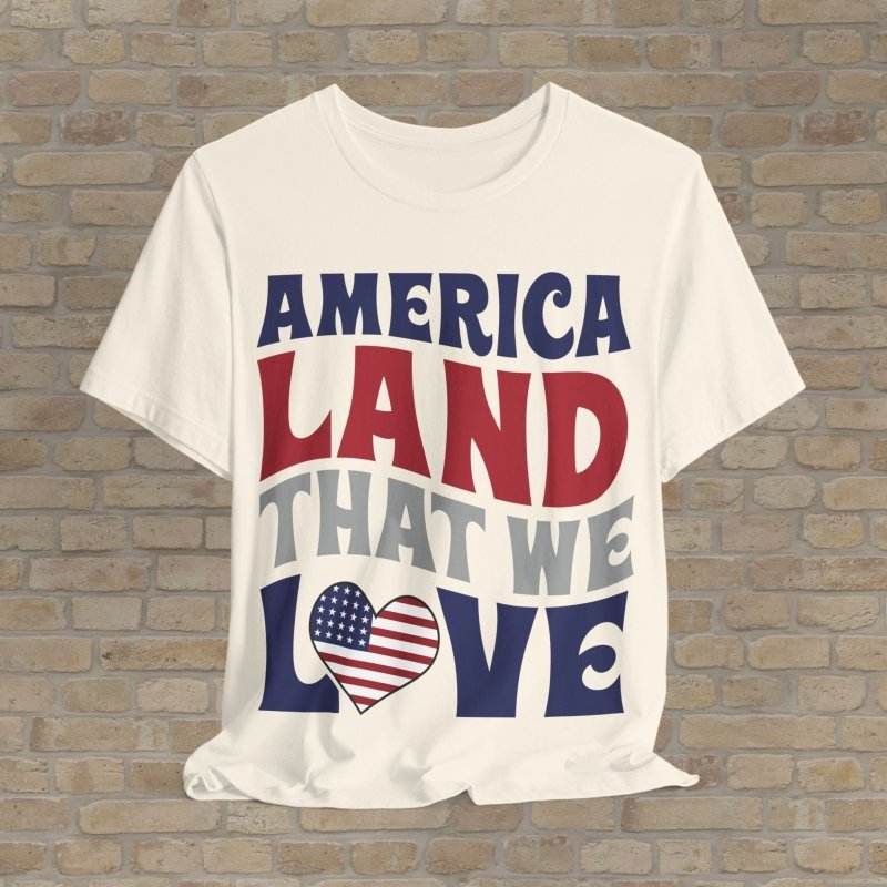 Mostly Text T-Shirts Love This Land Tee - Vibrant Styles