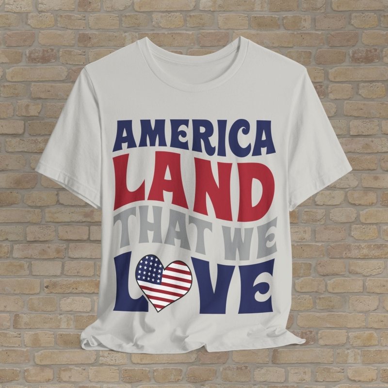 Mostly Text T-Shirts Love This Land Tee - Vibrant Styles