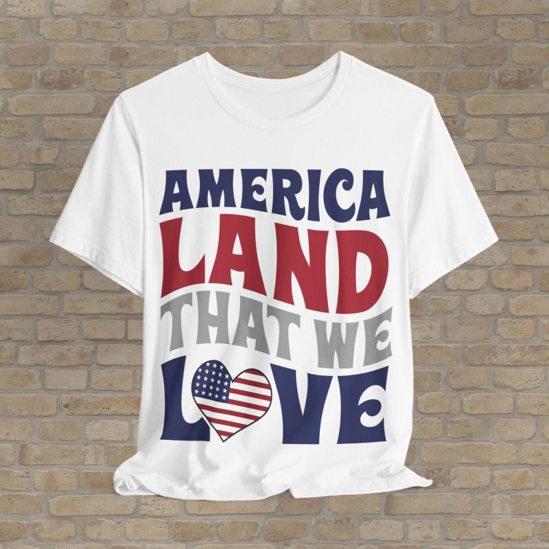 Mostly Text T-Shirts Love This Land Tee - Vibrant Styles