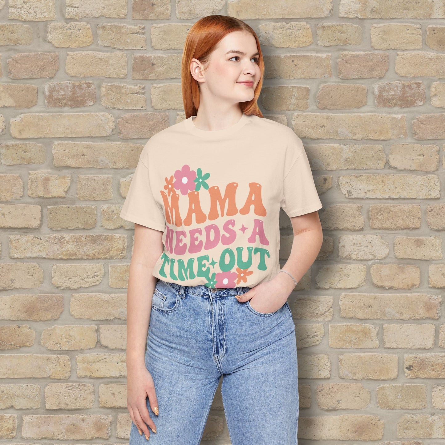Mostly Text T-Shirts Mama Needs a Time - Out Tee - Vibrant Styles