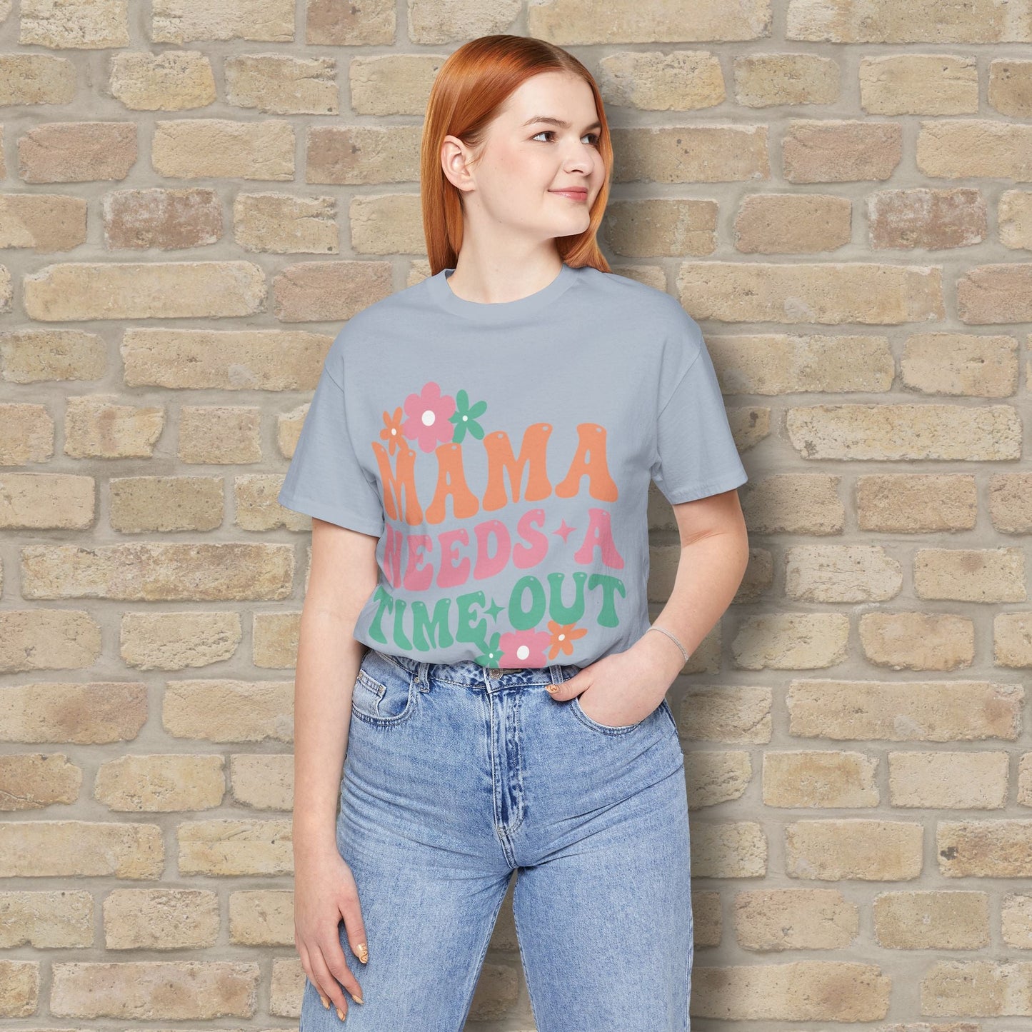 Mostly Text T-Shirts Mama Needs a Time - Out Tee - Vibrant Styles