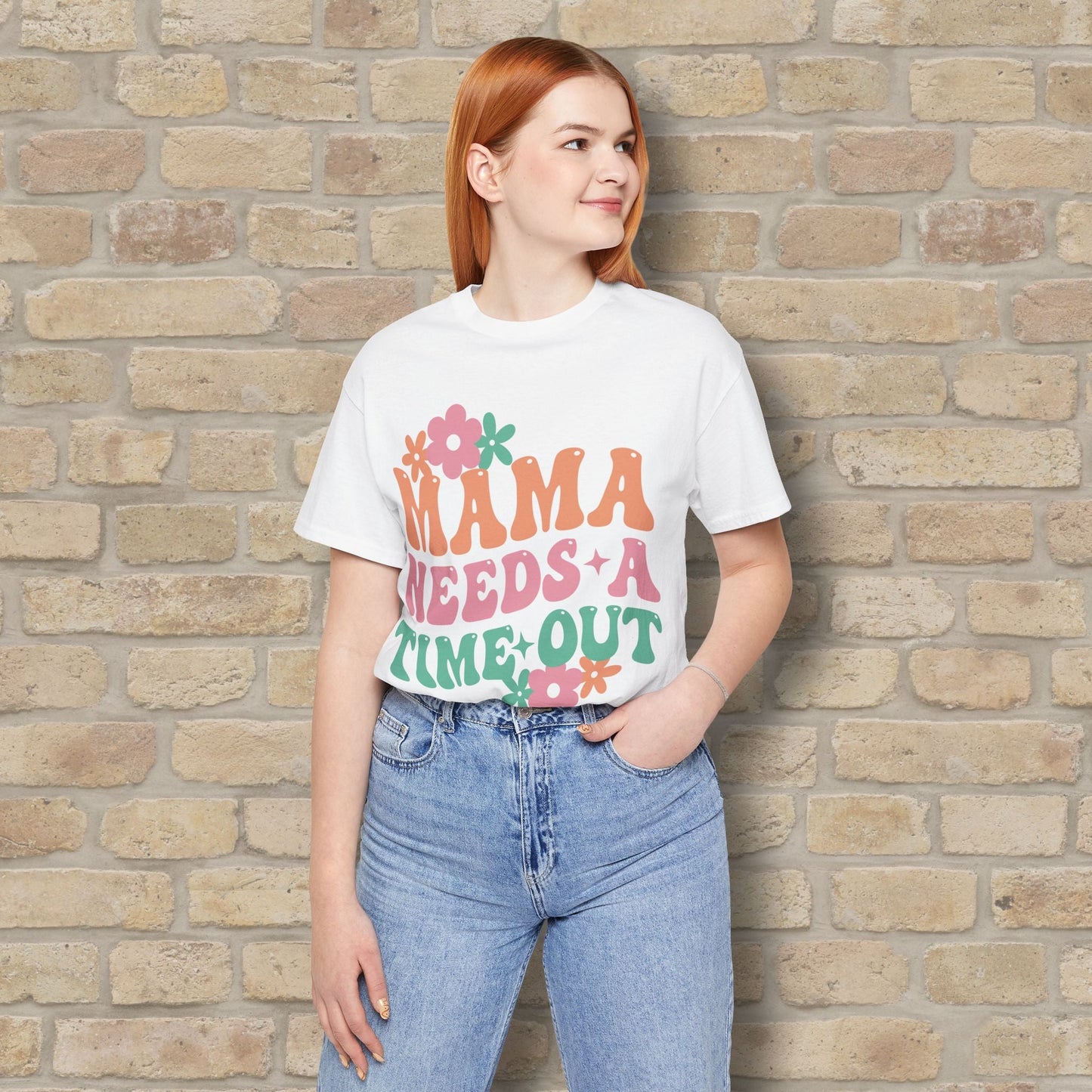 Mostly Text T-Shirts Mama Needs a Time - Out Tee - Vibrant Styles