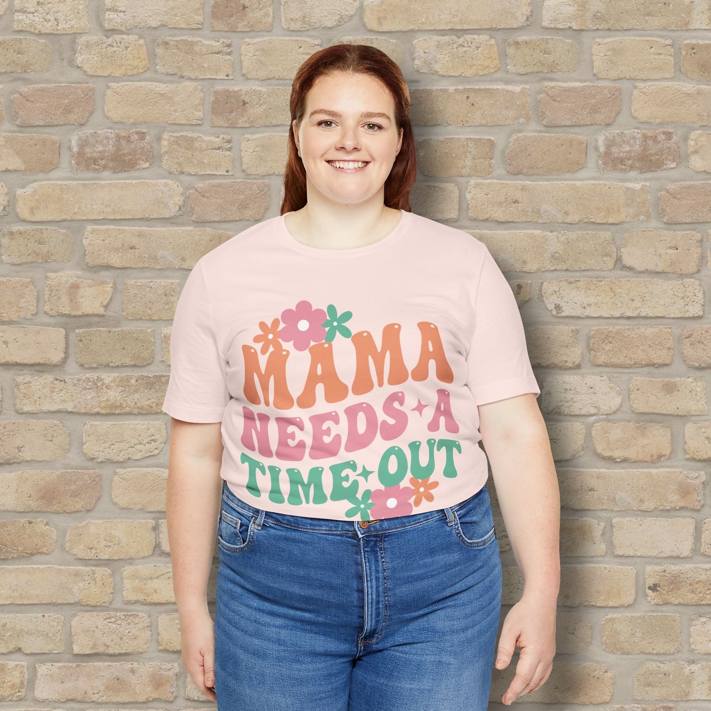 Mostly Text T-Shirts Mama Needs a Time - Out Tee - Vibrant Styles