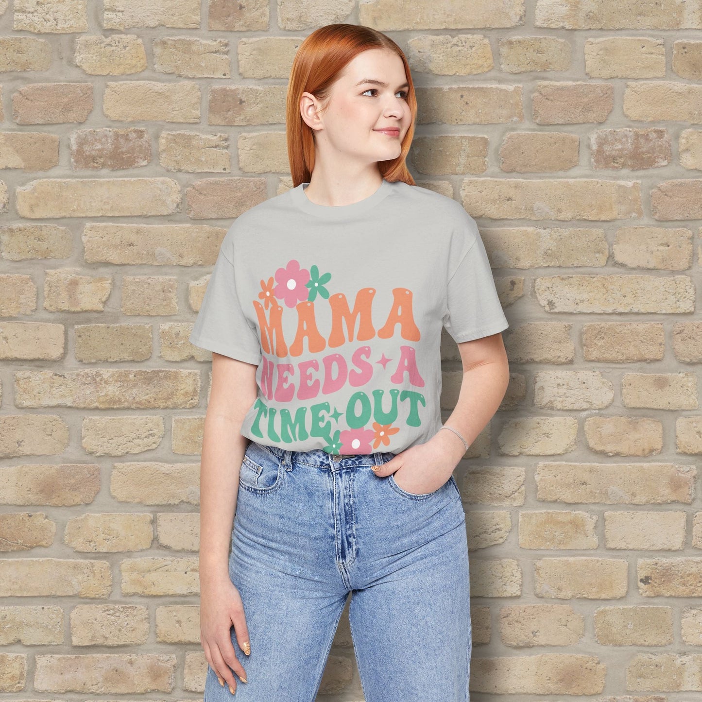 Mostly Text T-Shirts Mama Needs a Time - Out Tee - Vibrant Styles