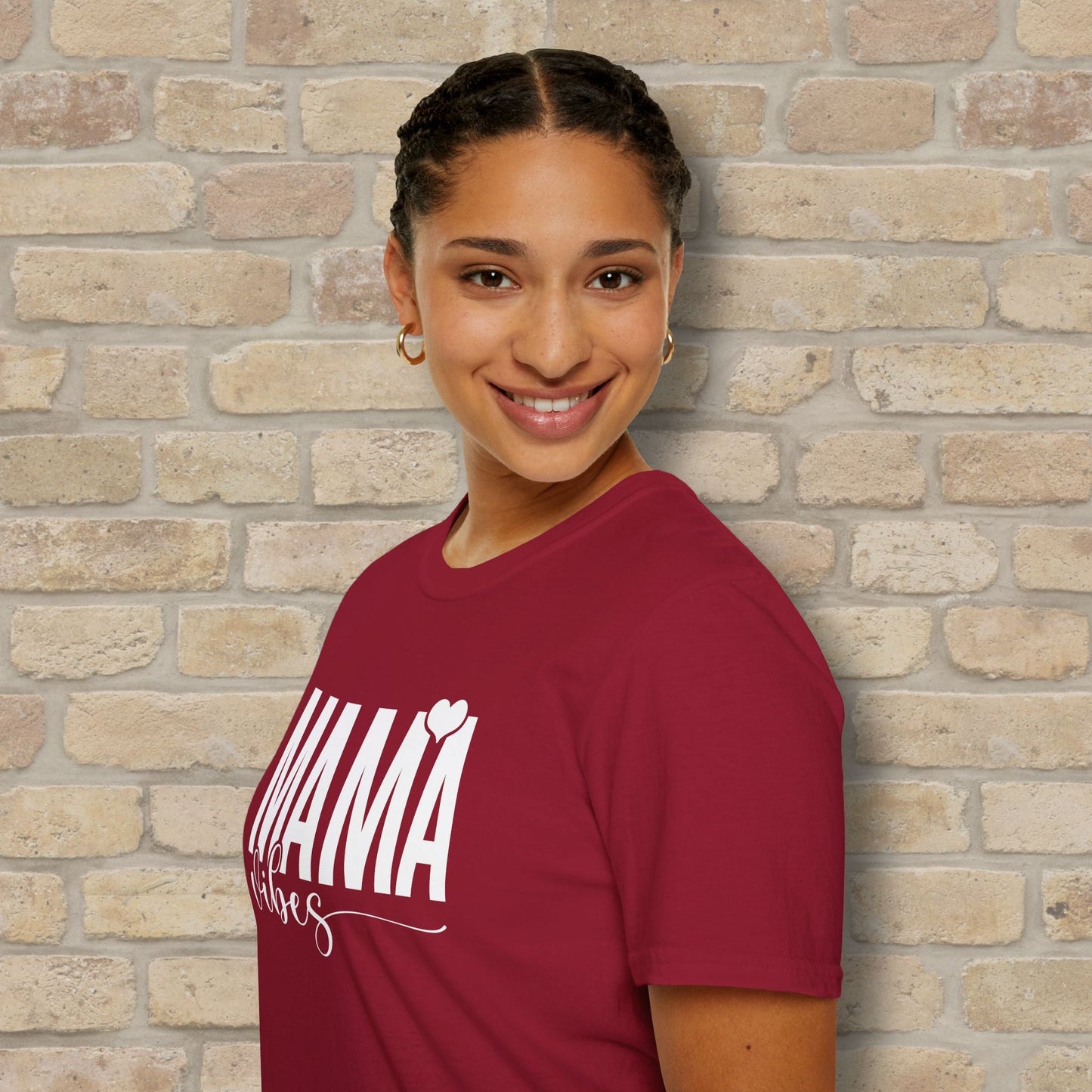 Mostly Text T-Shirts Mama Vibes Tee - Vibrant Styles