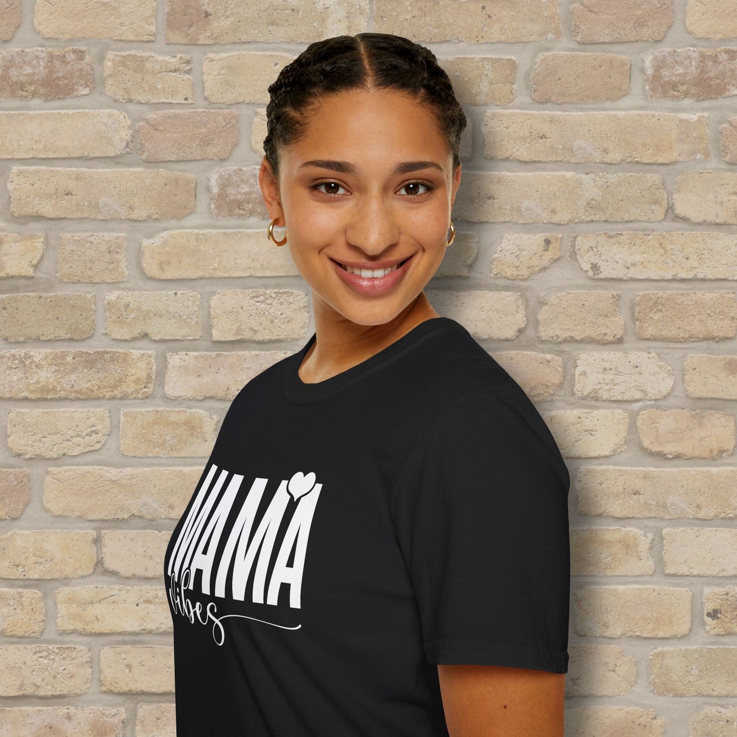Mostly Text T-Shirts Mama Vibes Tee - Vibrant Styles