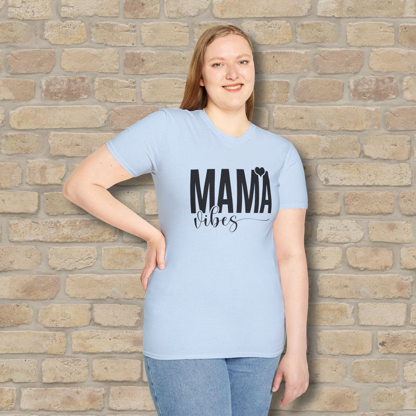 Mostly Text T-Shirts Mama Vibes Tee - Vibrant Styles