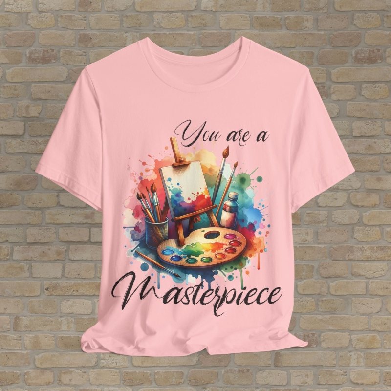 Graphic & Text T-Shirts Masterpiece In Progress Tee - Vibrant Styles