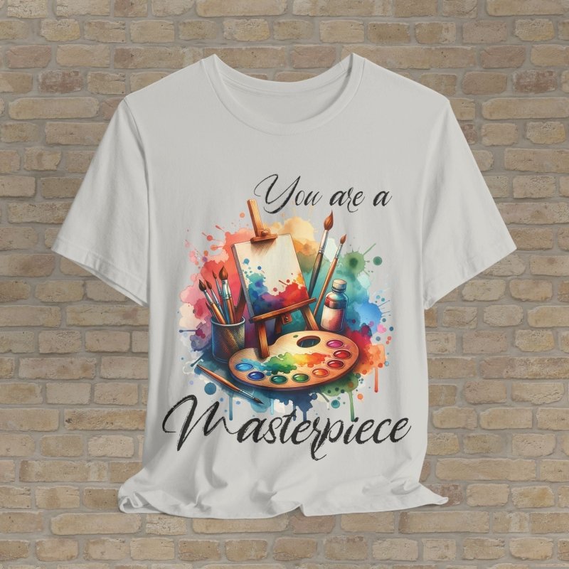 Graphic & Text T-Shirts Masterpiece In Progress Tee - Vibrant Styles