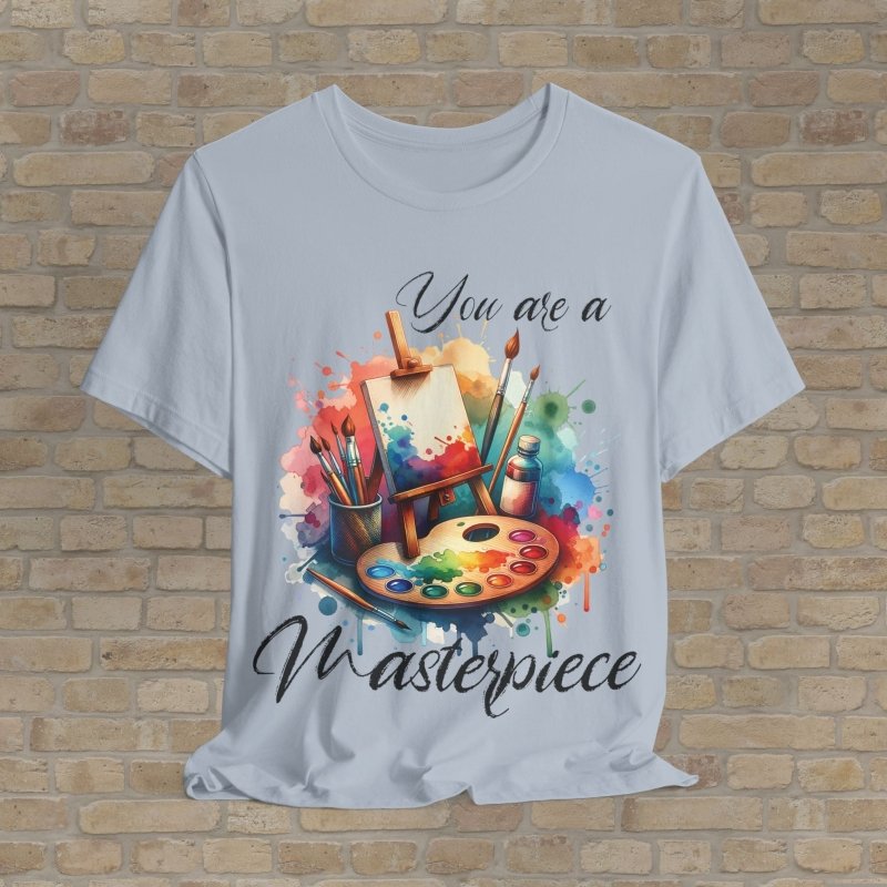 Graphic & Text T-Shirts Masterpiece In Progress Tee - Vibrant Styles