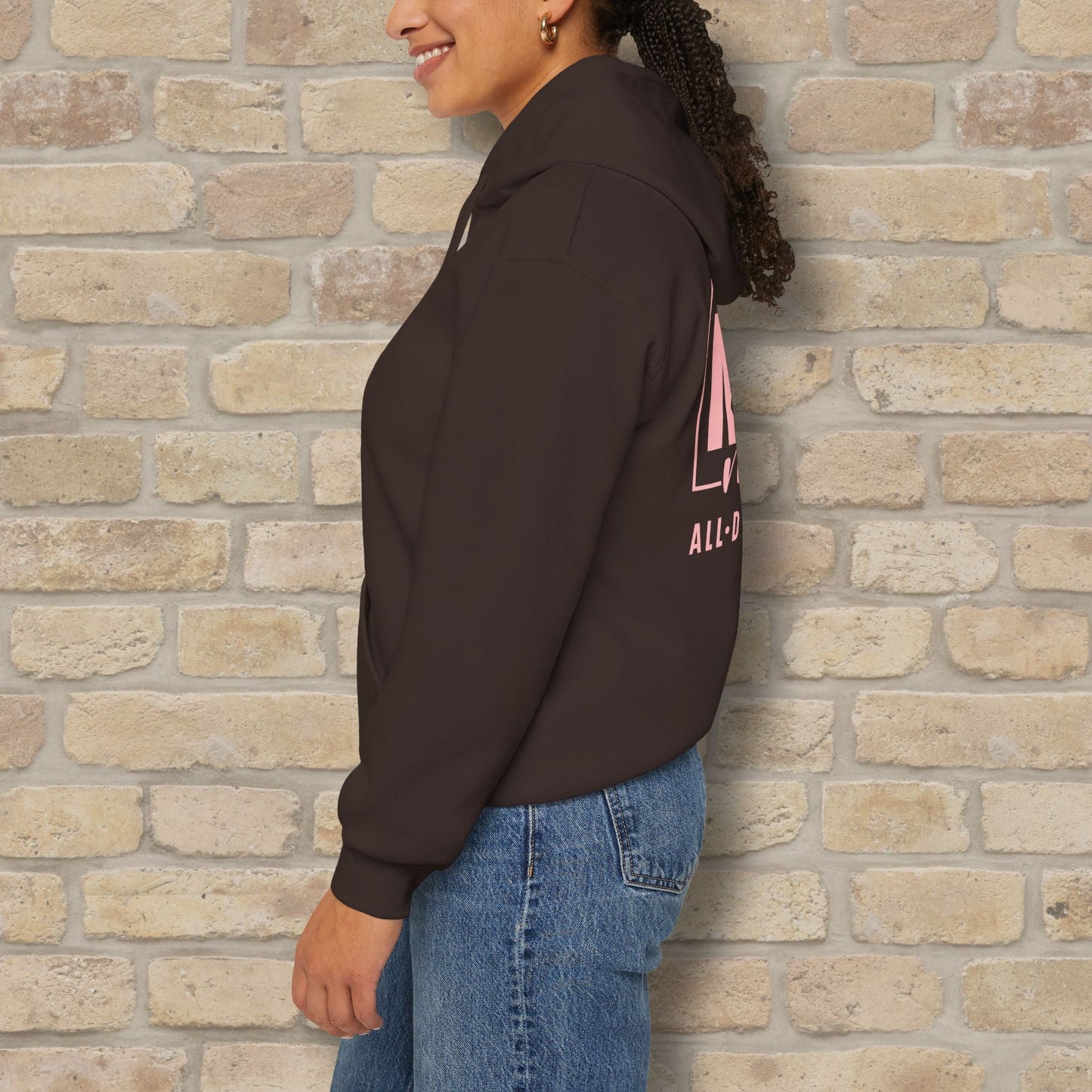 Mostly Text Mom Mode Pullover Hoodie - Vibrant Styles